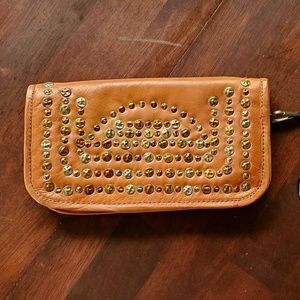 Viola Castellani Italian Leather Wallet/Wristlet